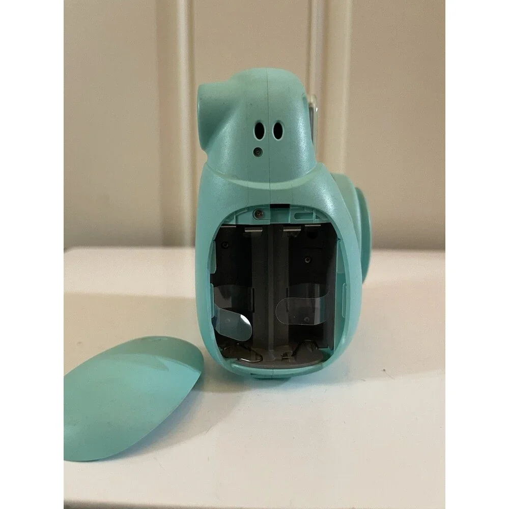 Fujifilm Instax Mini 7 Plus Seafoam Green Camera Instant Camera WORKS TESTED